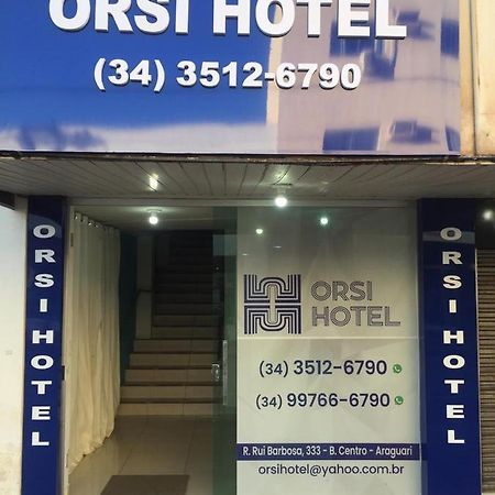 Orsi Hotel Araguari Buitenkant foto