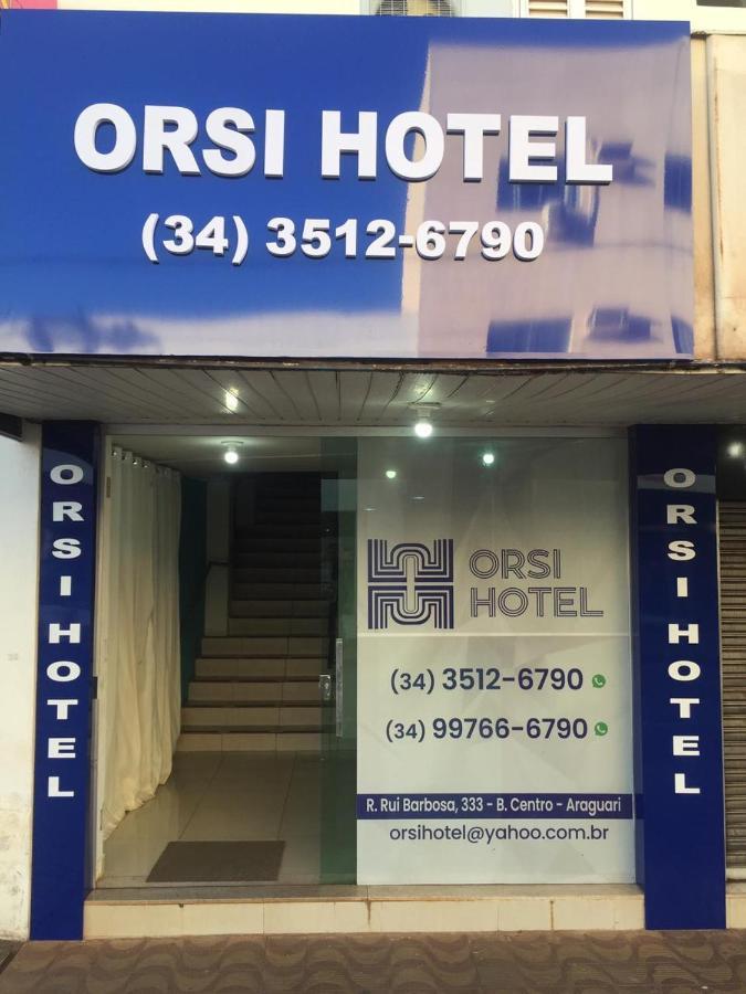 Orsi Hotel Araguari Buitenkant foto